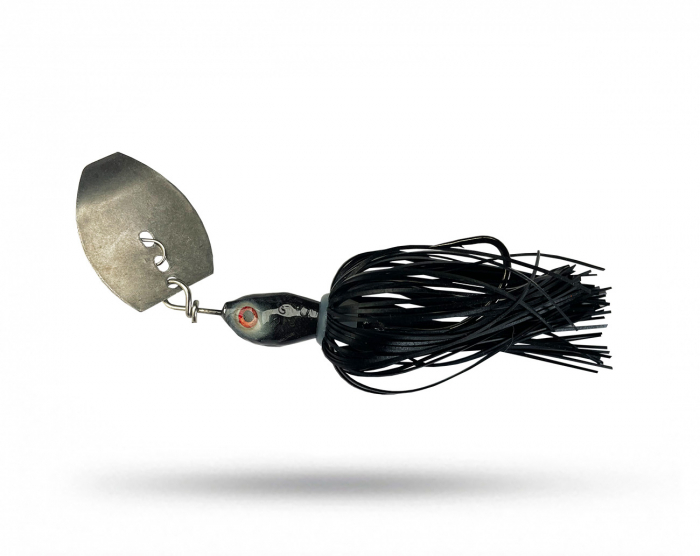 Fin Custom Chatterbaits 10 gr - Black Beast i gruppen Fyndlådan hos Örebro Fiske & Outdoor AB (FC Chatter10-Black)